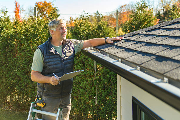 Professional Commercial Roofing technician working in Chester, CA